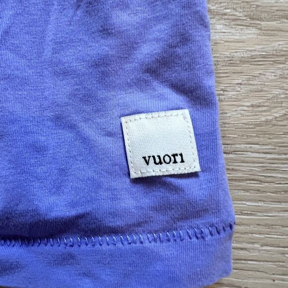 Vuori Short Sleeve Purple/Blue T-Shirt Women's-Size M - Picture 3 of 6